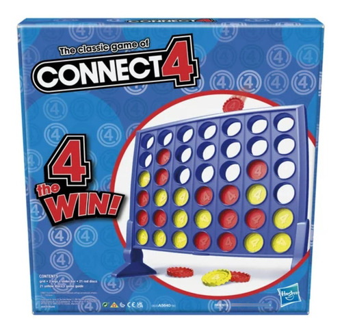 Juego De Mesa Clasico Connect 4 The Win! *sk