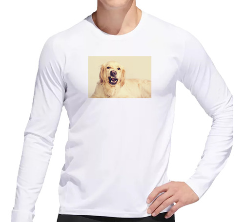 Remera Hombre Ml Perros 9 Perro Blanco Collar