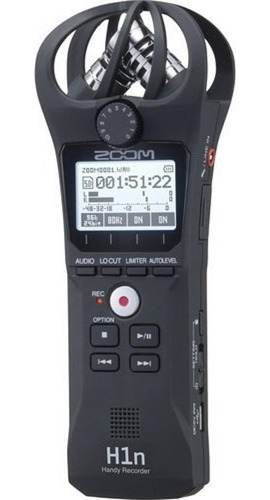 Gravador Digital Portátil Zoom H1n-vp Cabo Usb Case S/juros