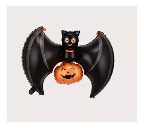 Balão Morcego Halloween – 42cm x 1,2m – Casulo Festas