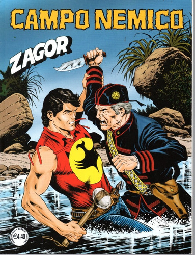 Zagor N° 742 - Campo Nemico - 100 Páginas Em Italiano - Sergio Bonelli Editore - Formato 16 X 21 - Capa Mole - 2023 - Bonellihq Cx469 J23