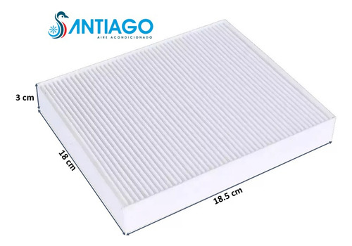 Filtro Cabina A/c Para Hino 155,195 (2016-2020)