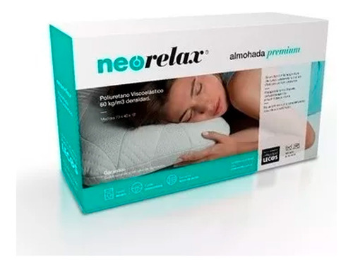 Almohada Viscoleastica Ventilada Neorelax 80x40