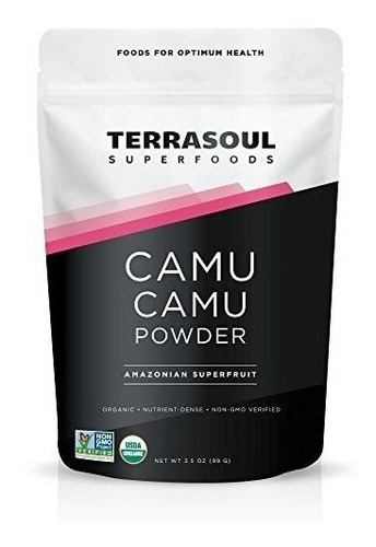 Polvo De Camu Camu Terfood De Superfoods (organico), 3.5 Onz