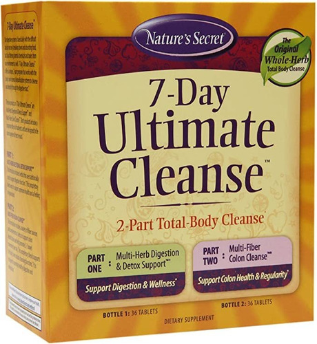 Nature's Secret 7 Day Ultimate Cleanse - La Limpieza Total