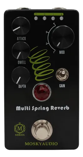 Pedal De Efecto Reverb Multispring Mosky Clon Earthquaker)