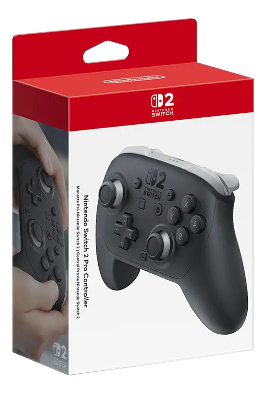 Controle Nintendo Switch 2 Pro Sem Fio Bluetooth com Vibração