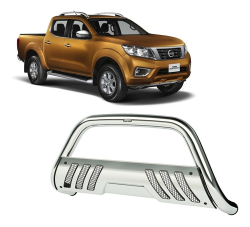 Defensa C/chapón Cromada Nissan Frontier 2008 Al 2016