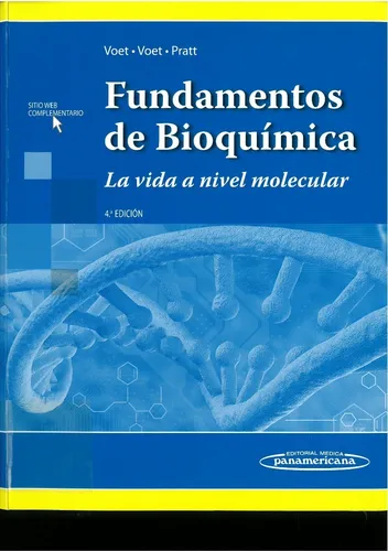 Libro Fundamentos De Bioquímica Cuarta Edición Autor Voet