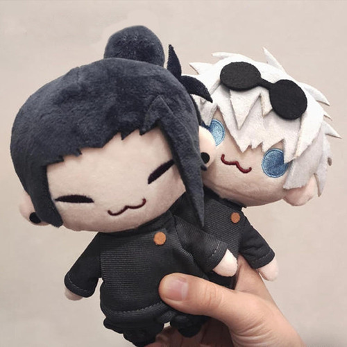 . Paquete De 2 Peluches Gojo Lindos Y Suaves Con Llavero