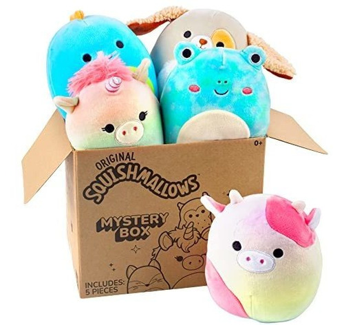 Squishmallows 5  Plush Mystery Box, 5-pack - Official 4z77o