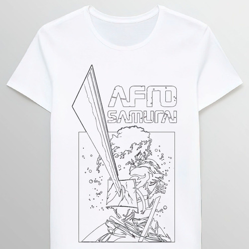 Remera Afro Black Samurai V2 86393832