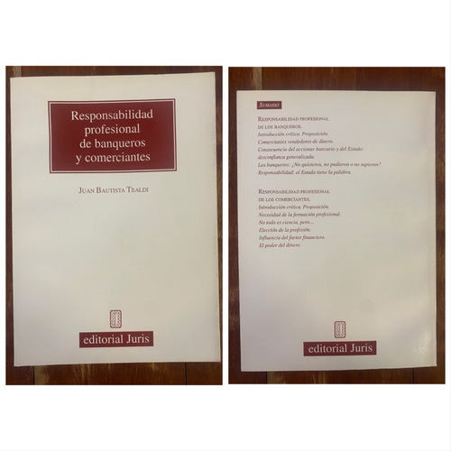 Responsabilidad Profesional De Banqueros Y Comerciantes