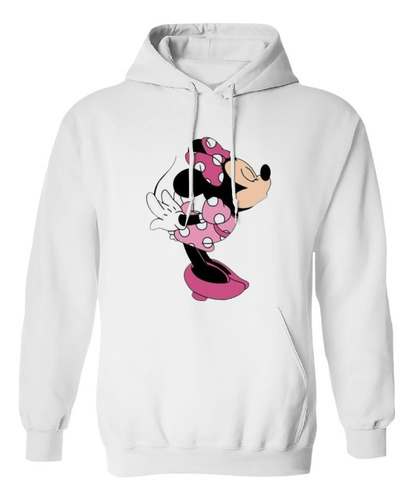Sudadera Con Gorro Minnie Mouse Vestido Rosa Love