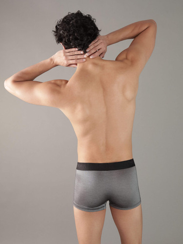 Bóxer Low Rise Trunk Calvin Klein Black Hombre Negro