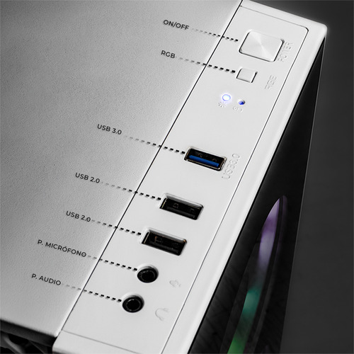 Xtreme Pc Computadora Intel Core I7 16gb Ssd 1tb Wifi White