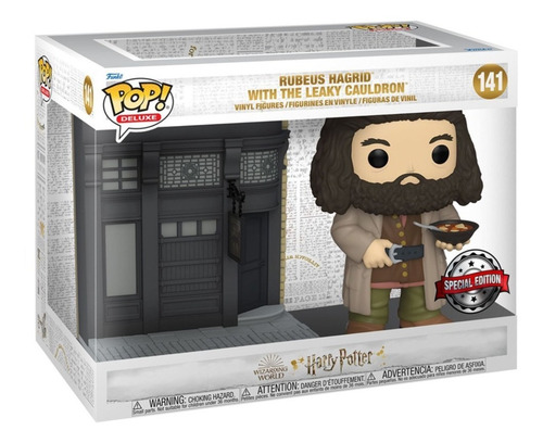Funko Pop Hagrid #141 Caldero Chorreante Deluxe