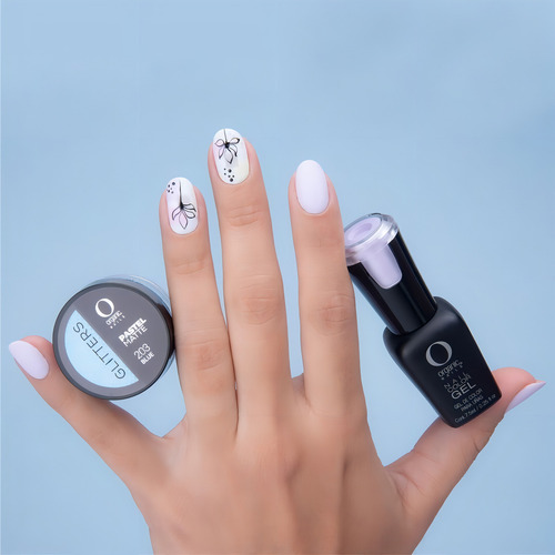 Coleccion Color Gel Pastel 12 Tonos Matte 7.5 Organic Nails Color Pastel Lilac 159