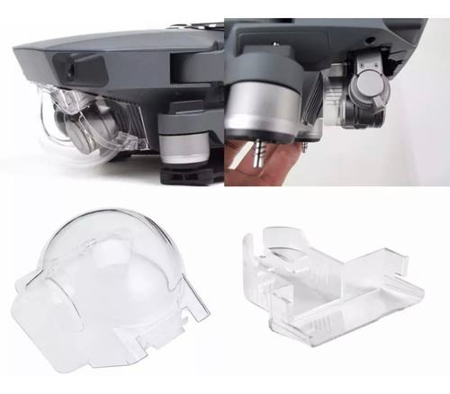 Imagen 2 de 6 de Protector De Cámara + Soporte Gimbal Dji Mavic Pro, Platinum