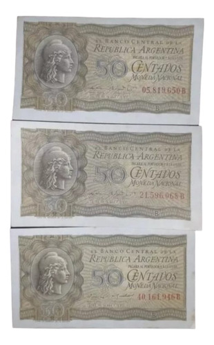 50 Centavos Moneda Nacional Billete Sin Circular