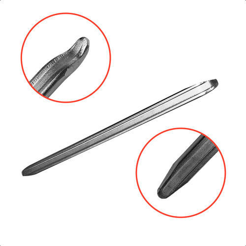 Kit 2 Espátula Pneu Borracheiro Chata 46cm Desmontar Pneu