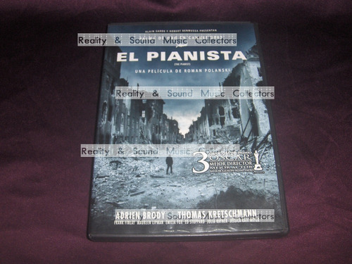 El Pianista Pelicula Dvd Ed Especial 2 Discos Adrien Brody