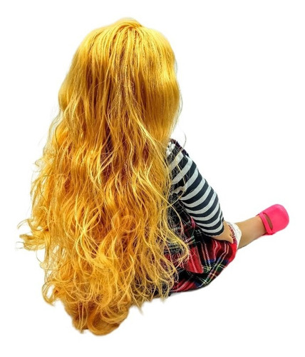 Muñeca Para Niñas Con Cabello Para Hacer Peinados Y Vestido