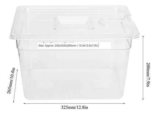 Xs Para Recipiente Sous Vide Com Jarro Circulador Baixa