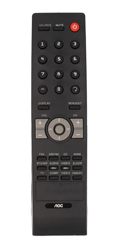 Control Remoto Pantalla Aoc Repuesto Compatible /e