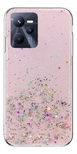 Funda For Oppo Realme C35 Glitter Starry Sky Star Cover