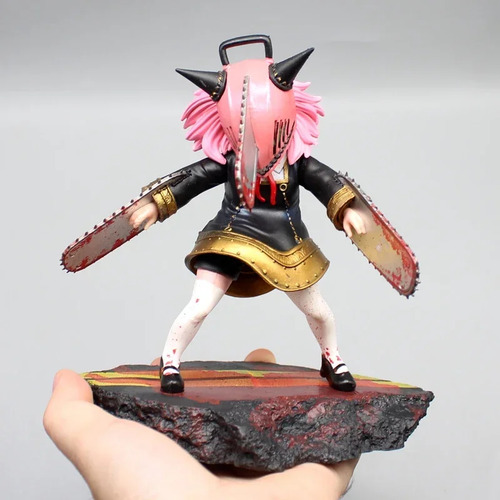 Figura De Acción Anime Spy × Family Anya Forger Cos Chainsaw