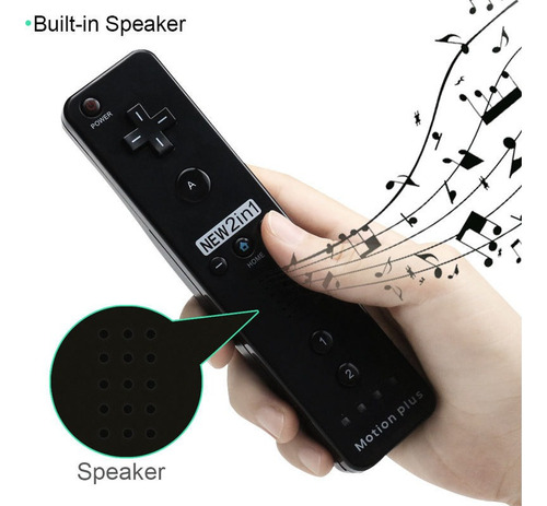 Mando A Distancia Inalámbrico Integrado Motion Plus Para Wi