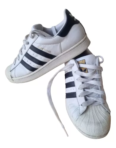 Tenis adidas Super Star Preto E Branco 35