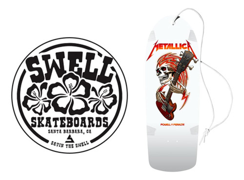 Powell Peralta - Ambientador  Calcomanía Para Patineta Swell