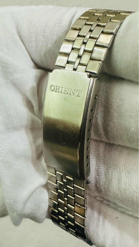 Reloj Orient 3 Stars Automático Dial Azul Oscuro 21 Jewels (Usado)