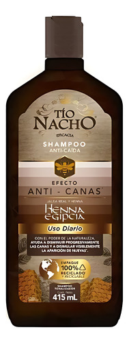 Champu Tio Nacho Anticanas Con Henna - Tonaliza Las Canas