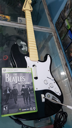 The Beatles Rock Band + Guitarra Para Xbox 360