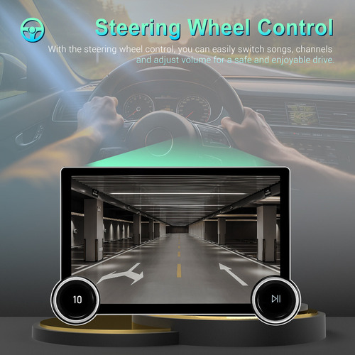Para Reproductor De Coche Con Pantalla Táctil Android 2k De