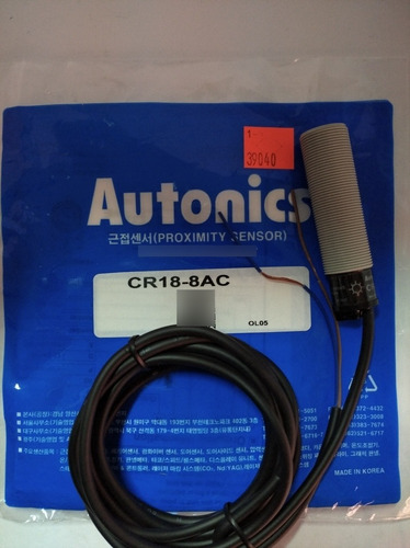 Sensor Capacitivo Cr18-8ac Autonics