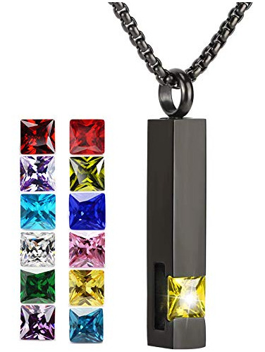 Youfeng Urna Collares Para Cenizas Urnas De Cubo De Piedra N