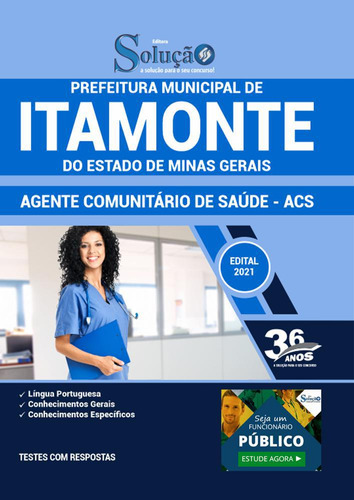 Apostila Prefeitura Itamonte Mg - Agente Comunitário Saúde
