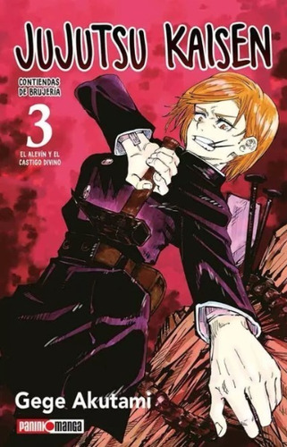 Manga Anime Jujutsu Kaisen Tomo 3 Español Editorial Panini