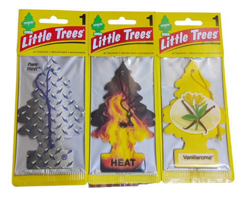 Ambientador Pinitos Little Trees Pack De 3 Unidades