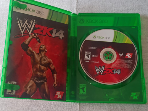 Wwe 2k14 Xbox 360 Original Físico (Usado)