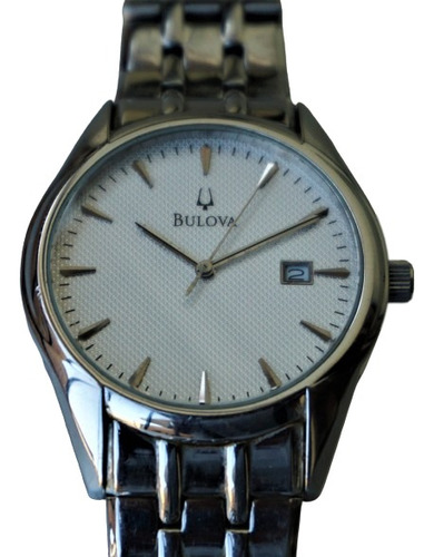 Bulova - Reloj De Caballero Fecha Wr Cal. C835112 Acero Inox