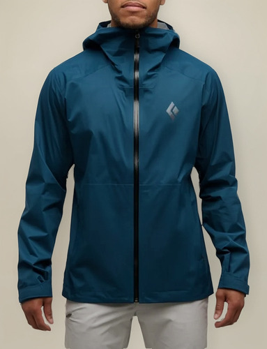 Chamarra Impermeable Black Diamond Fineline Shell Hombre