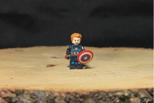 Figura Lego Capitán América
