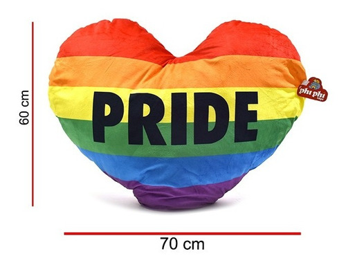 Corazon Orgullo Pride 70cm .original Phi Phi Toys