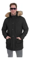 Comprar Camperas Hombre Parka Forrada Abrigada Invierno Piel Capucha