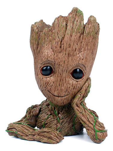 Maceta Para Suculenta Diseño Groot Figura Accion Guardiane